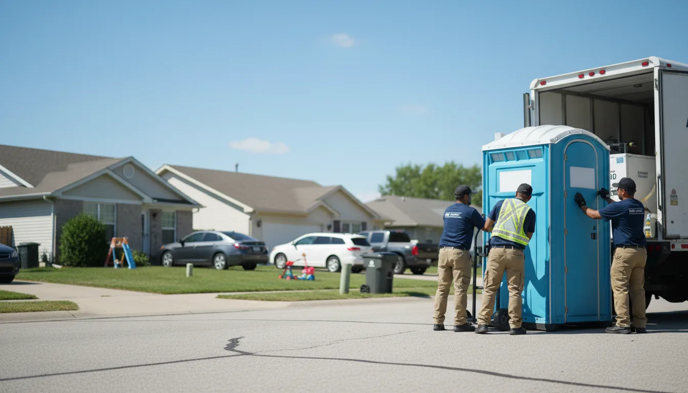 Standard Porta Potty Rentals in Collison, IL near me